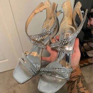 Badgley Mischka heels worn once